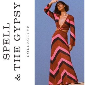 Spell & The Gypsy Mylee Knit Gown - plum